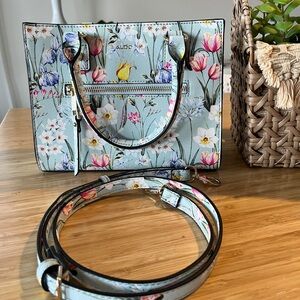 Aldo Floral Clutch Purse